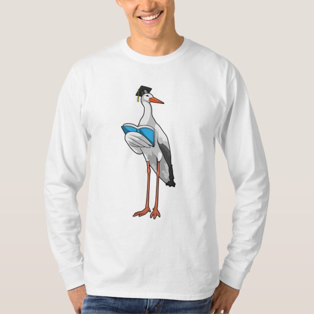 T-shirt Stork as Teacher (Devant)
