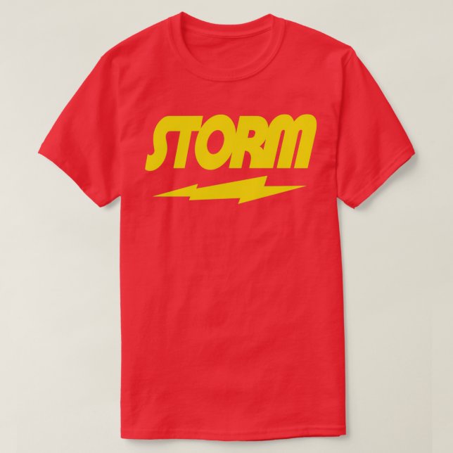 T-shirt Storm Bowling T Guys Unisex T (Design devant)
