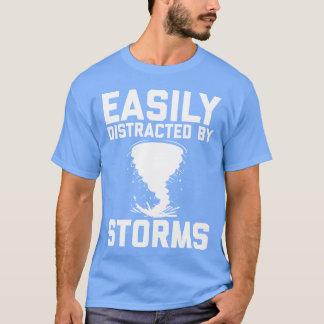 T-shirt Storm Chaser Fête des pères Météorologiste Cadeau