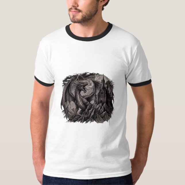 T-shirt Storm Dragon Castle Tee (Devant)