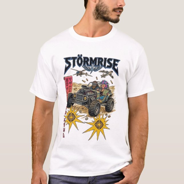 T-shirt Stormrise Post-Apocalyptique  (Devant)