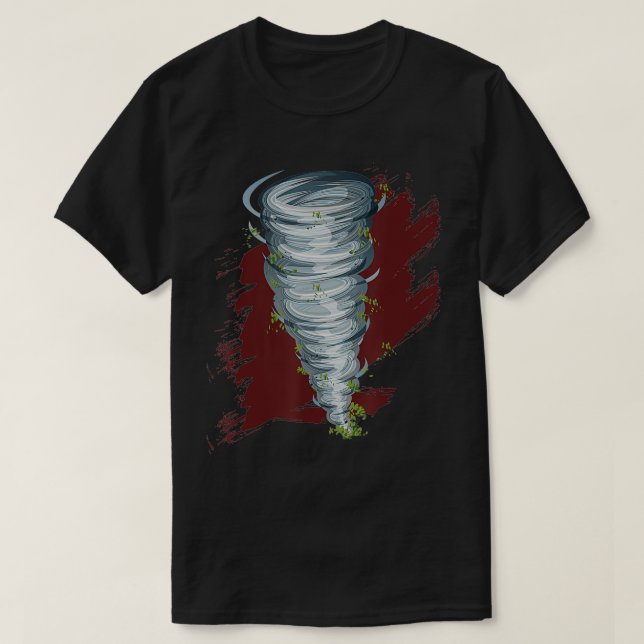 T-shirt Storms Chaser Tornado Hurricane Blizzard Storms Ch (Design devant)
