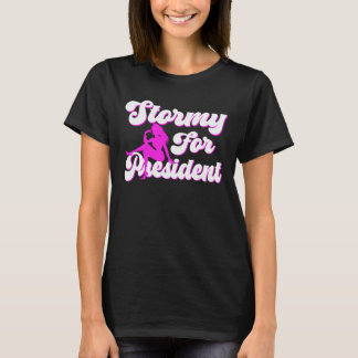 T-shirt Stormy pour Président