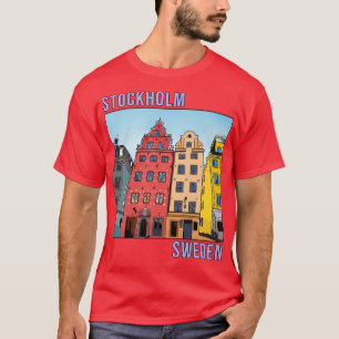 T-shirt Stortorget Gamla Stan Stockholm Suède