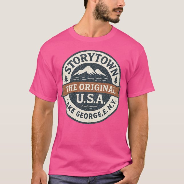 T-shirt Storytown USA - Lac George, NY (Devant)