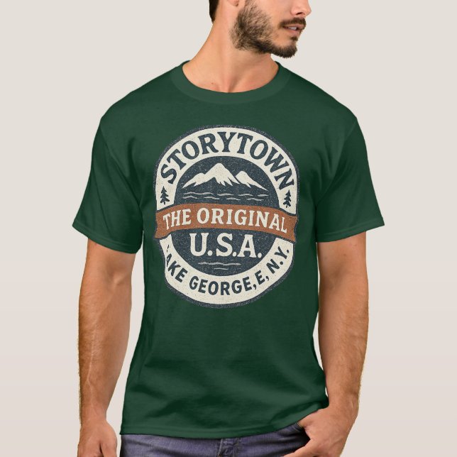 T-shirt Storytown USA - Lac George, NY (Devant)