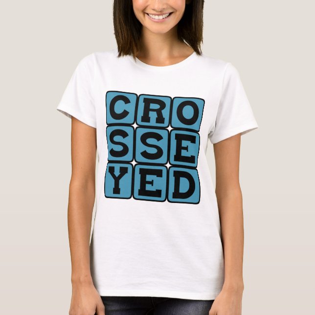 T-shirt Strabisme convergent, Ésotropie (Devant)