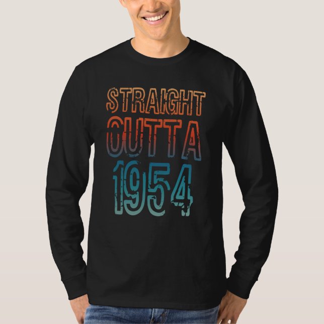 T-shirt Straight Outta 1954 (Devant)