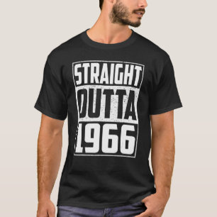 T-shirt Straight Outta 1966 56e anniversaire Vintage Homme