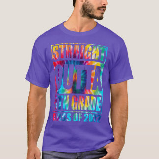 T-shirt Straight Outta 5th Grade Class Of 2022 Graduation