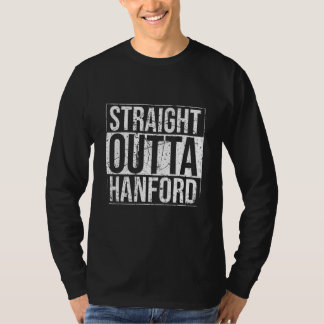 T-shirt Straight Outta Hanford Vintage