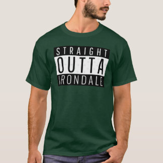T-shirt Straight Outta Irondale Alabama Oversized