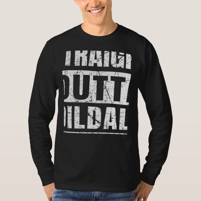 T-shirt Straight Outta Oildale (Devant)