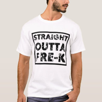 T-shirt Straight Outta Pre-K – Graduation Shirt for Little