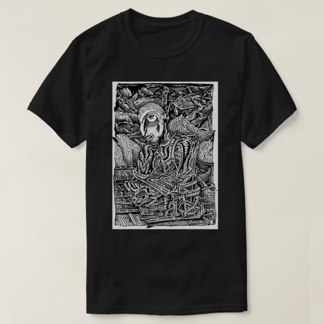 T-shirt Stranded, par Brian Benson (Design devant)
