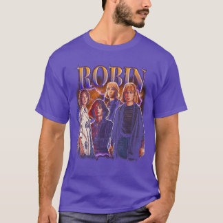 T-shirt Strangerhings Robin Idole Officiellement Licencié
