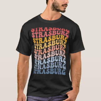T-shirt Strasbourg Ville Super Retro