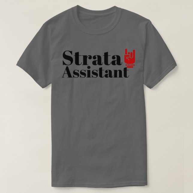 T-shirt Strata Assistant (Design devant)