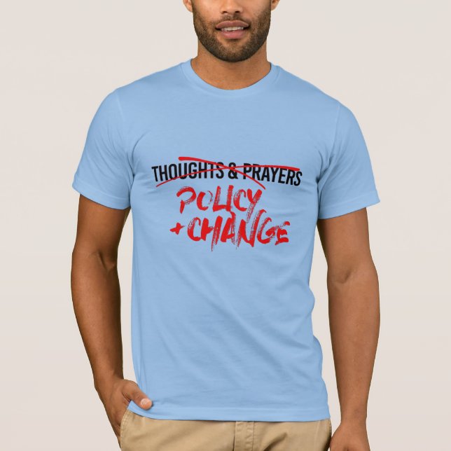 T-shirt Stratégie et modification maintenant (Devant)