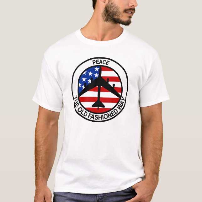 T-shirt stratofortress b-52 (Devant)