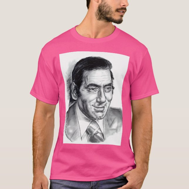 T-shirt Stratos Dionysiou Dessin de portrait (Devant)