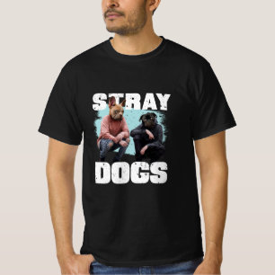T-SHIRT STRAY CHIENS AMUSENT LES GENS AVEC DES TÊTES DE CH