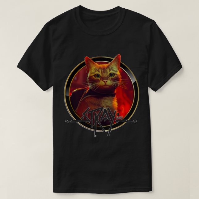 T-shirt Stray Game Chat 2 (Design devant)