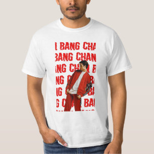 T-shirt Stray Kids bang chan