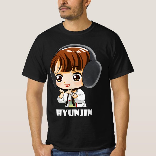 T-SHIRT STRAY KIDS HYUNJIN CHIBI (Devant)