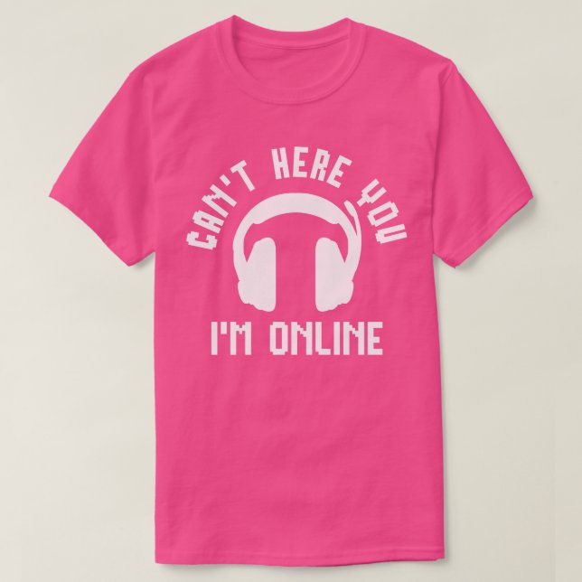 T-shirt Streamer en ligne 1 (Design devant)