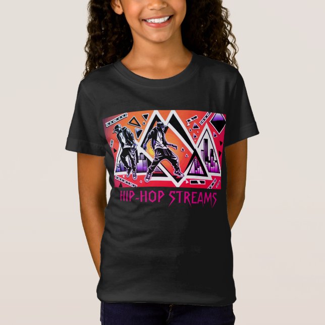 T-Shirt STREAMES HIP-HOP (Devant)