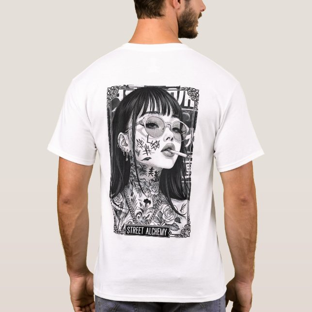 T-shirt Street Alchemy | Edgy Tattoo Cultur (Dos)
