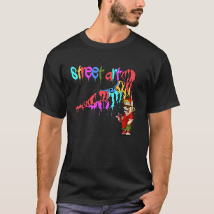 T-shirt Street Art Sprayer pour un amateur d'art de rue