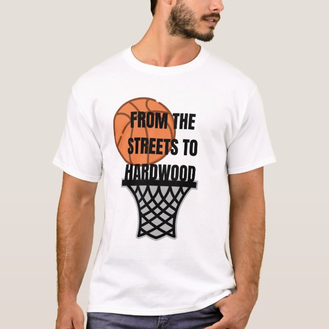 T-shirt Street Basketball - Basketball Légendes (Devant)
