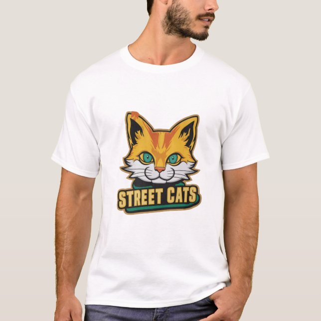 T-shirt Street Cats Local Street (Devant)
