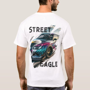 T-shirt Street Eaglwear – Lifestyle de voiture de drift Ur
