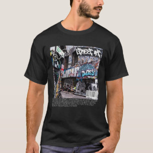 T-shirt street graffiti skateboarders & street artist appa