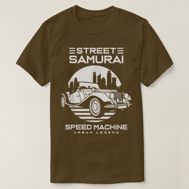 T-shirt Street samurai speed machine urban legend (2) (Design devant)