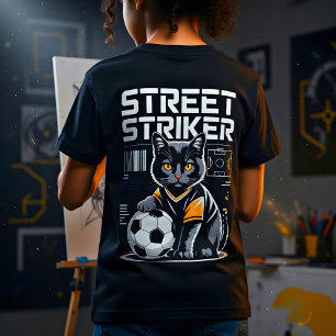 T-Shirt Street Striker Foot Cat
