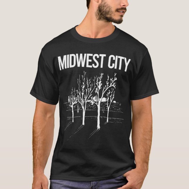 T-shirt Street Trees Midwest City (Devant)