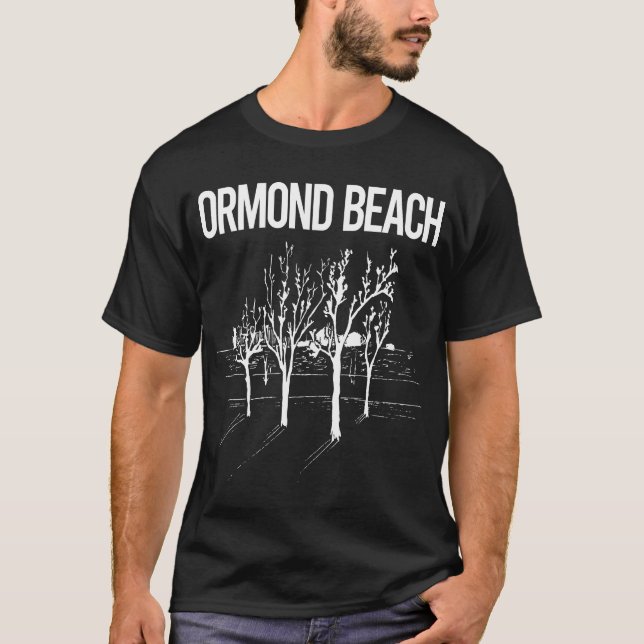 T-shirt Street Trees Ormond Beach (Devant)