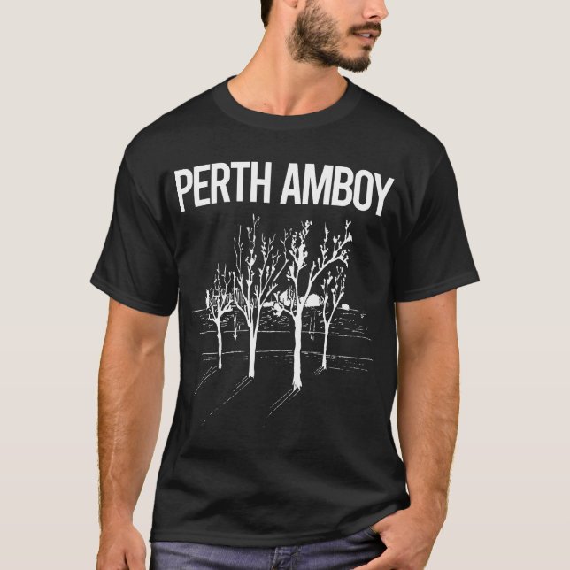 T-shirt Street Trees Perth Amboy (Devant)