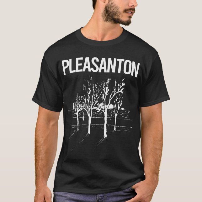 T-shirt Street Trees Pleasanton (Devant)