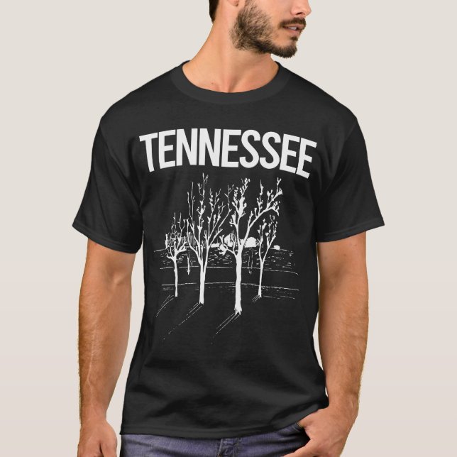 T-shirt Street Trees Tennessee (Devant)