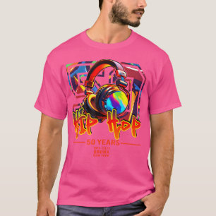 T-shirt Street Urban Graffiti Art Célébrant 50 Ans De