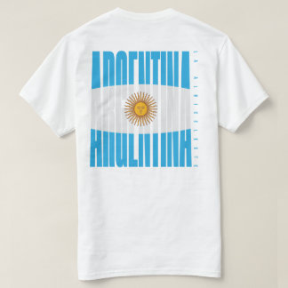 T-Shirt Streetwear Argentina La Albiceleste