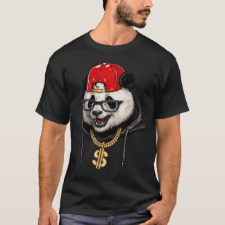 T-Shirt Streetwear Cool Panda – Style Urbain Tenda