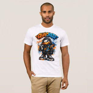 T-shirt Streetwear Graffiti Coinqué
