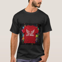 T-Shirt Streetwear LOST ANGEL - Graphique Gothique