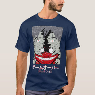 T-shirt Streetwear Manga Otaku Japon Anime Japonais Evil T